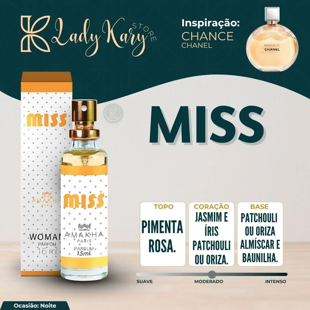 Miss - Amakha Paris (Inspiração: Chance - Chanel) - 2