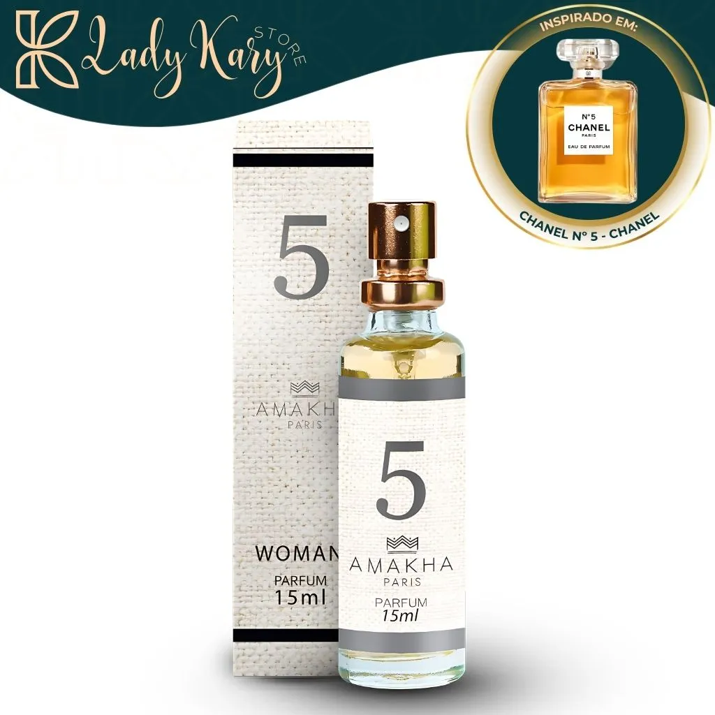 Nº 5 - Amakha Paris (Inspiração: Chanel Nº 5) - 1