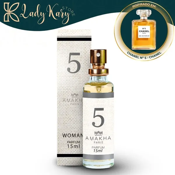 Nº 5 - Amakha Paris (Inspiração: Chanel Nº 5)