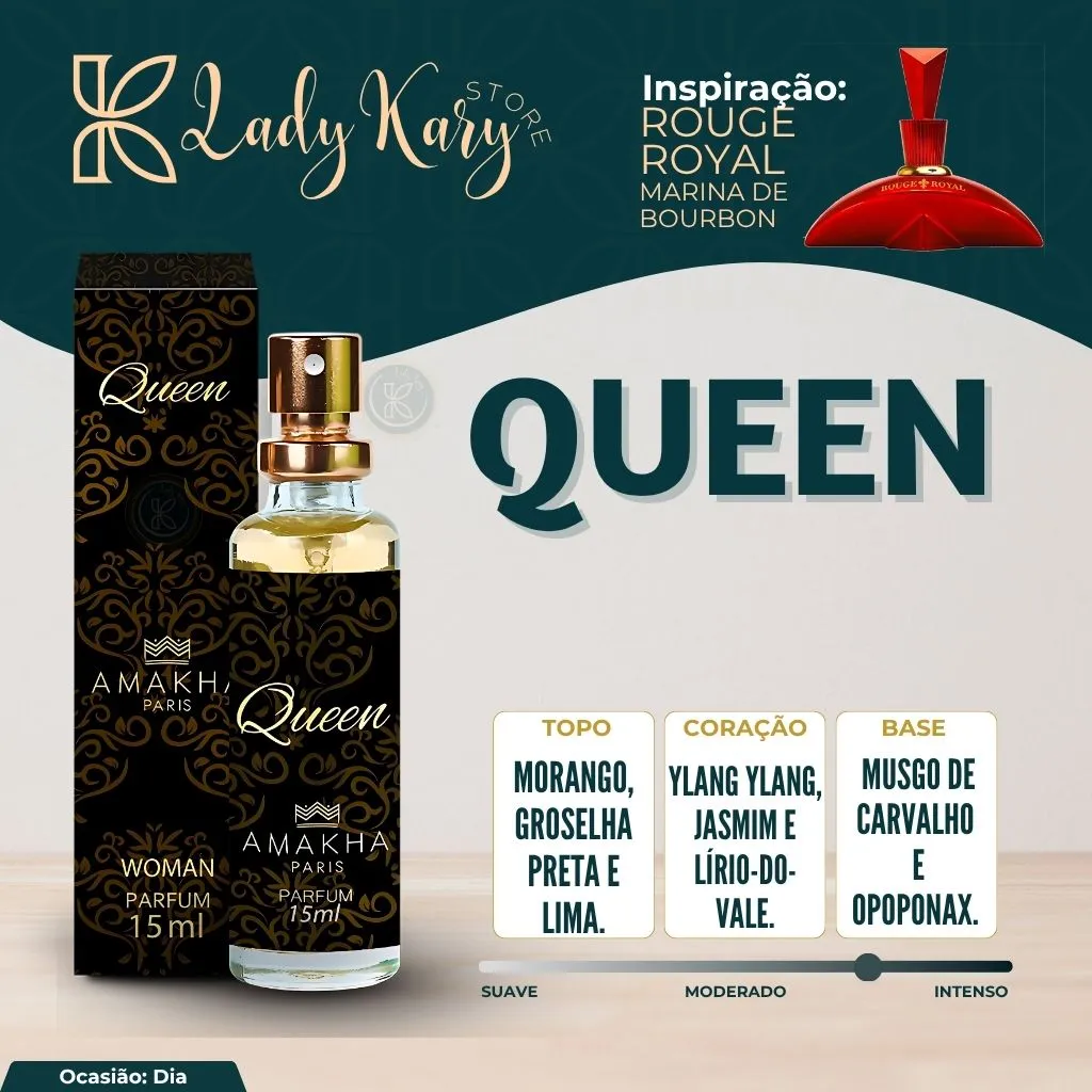 Queen – Amakha Paris (Inspiração: Rouge Royal – Marina de Bourbon) - 2