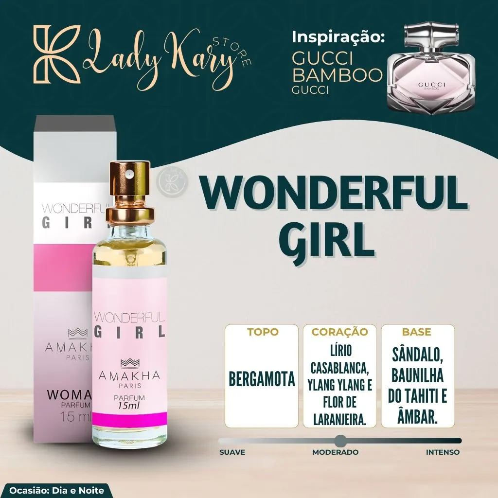 Wonderful Girl – Amakha Paris (Inspiração: Gucci Bamboo) - 2