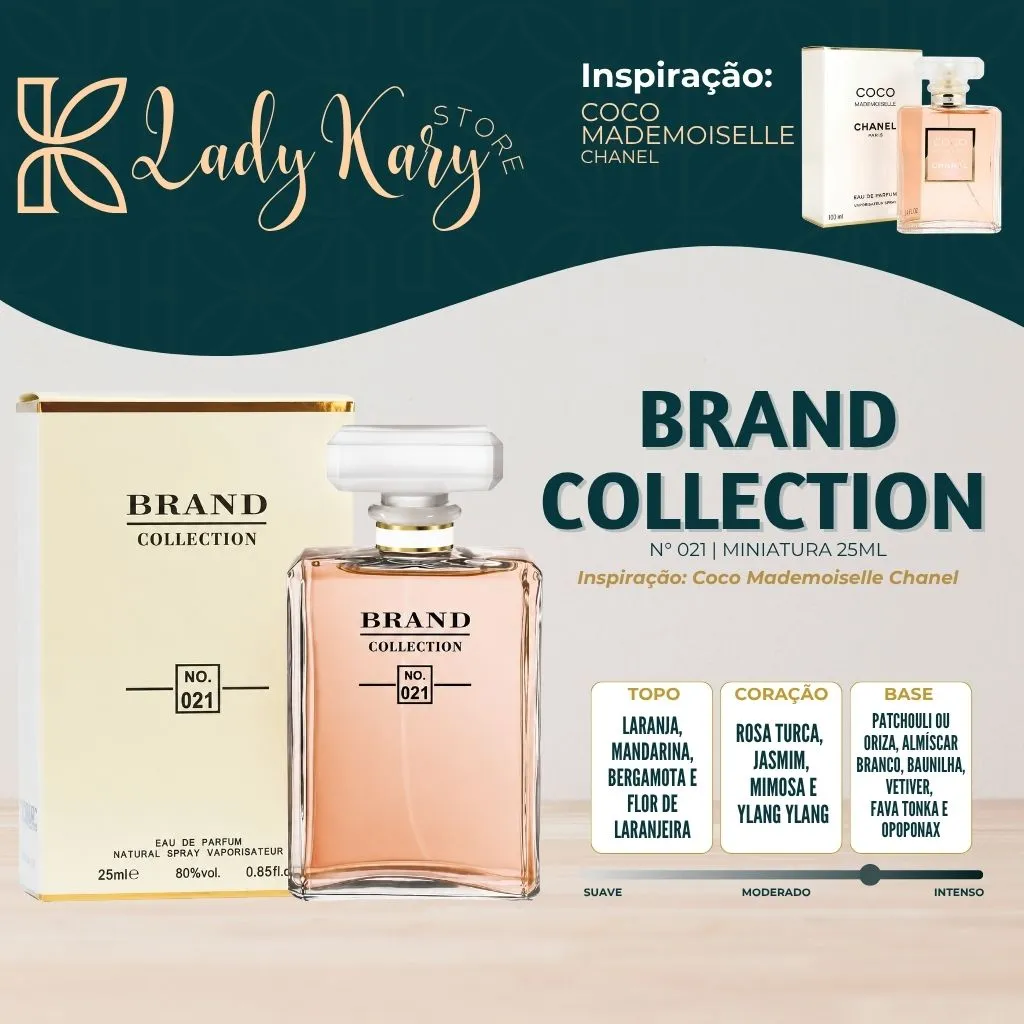 Brand Collection 021 (Inspiração: Coco Mademoiselle - Chanel) - 2
