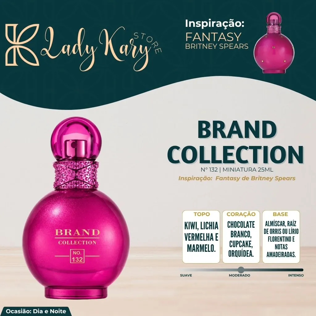 Brand Collection 132 (Inspiração: Fantasy - Britney Spears) - 2