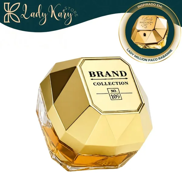 Brand Collection 109 (Inspiração: Lady Million - Paco Rabanne)