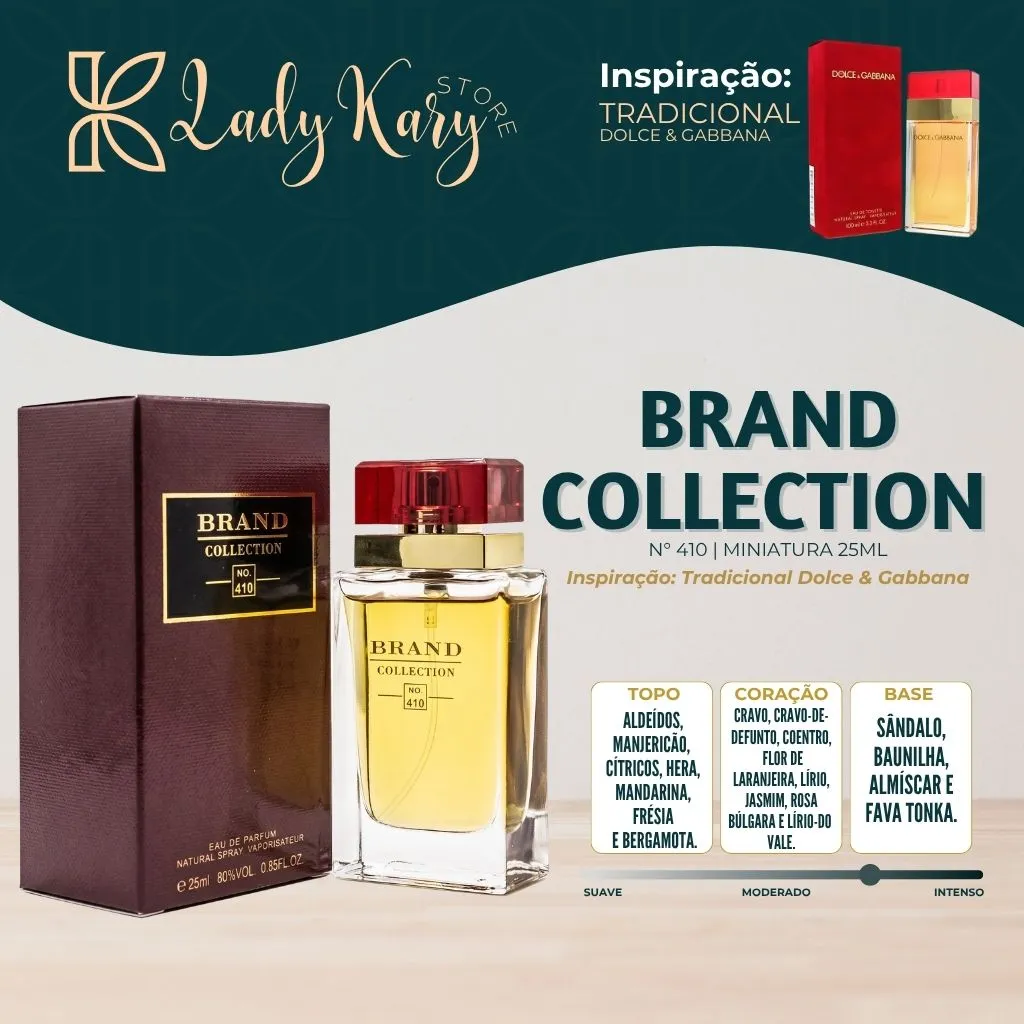 Brand Collection 410 (Inspiração: Dolce & Gabbana Tradicional / D&G Vermelho) - 2