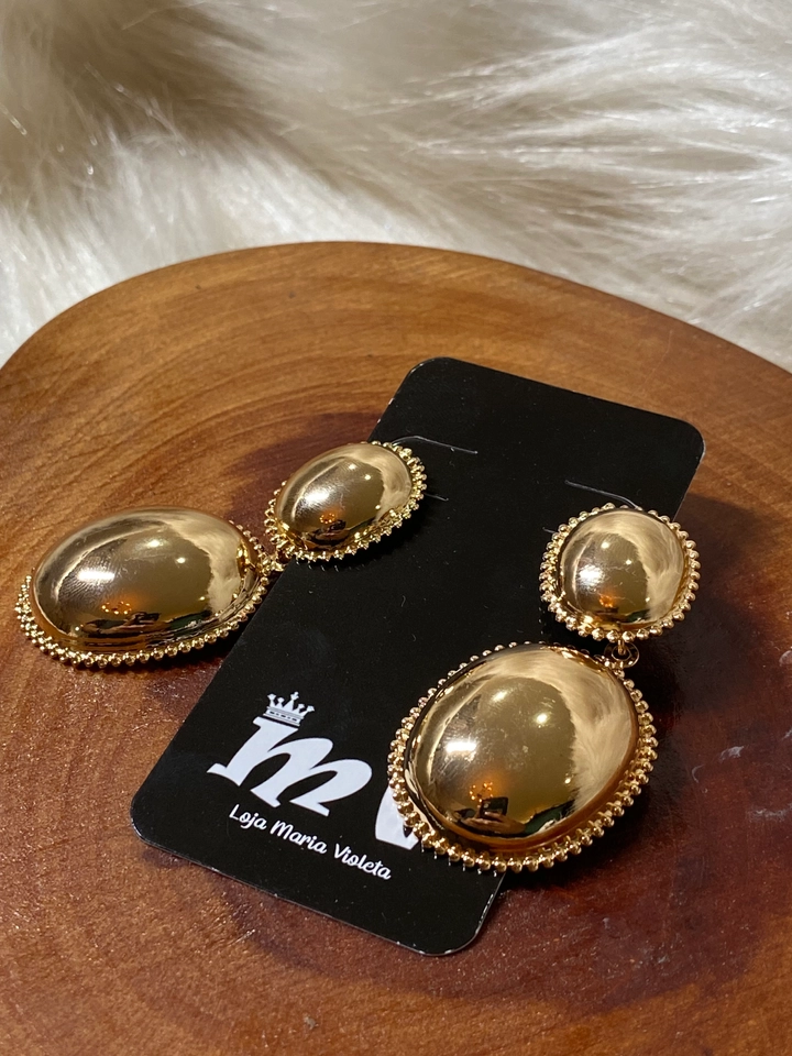 Brindo Dourado Oval  - imagem 2