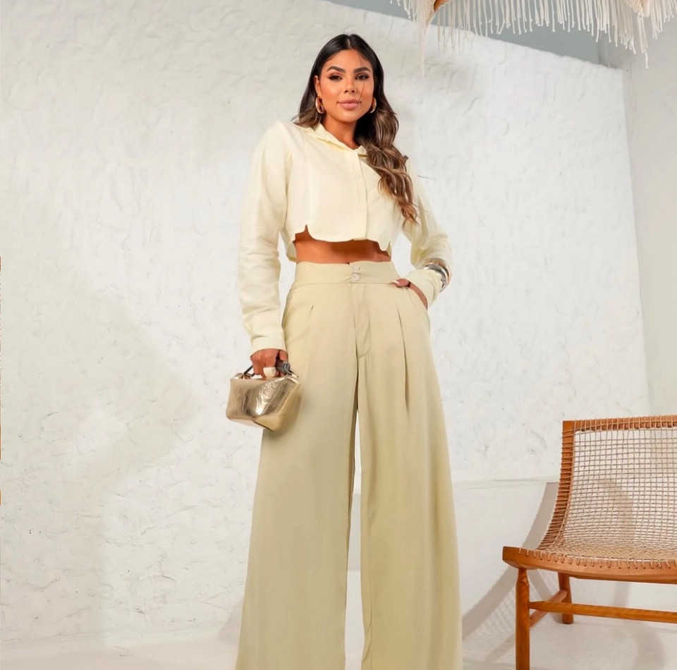 Calça Pantalona Selena 