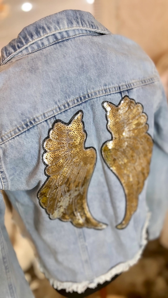 Jaqueta jeans asa  - 3