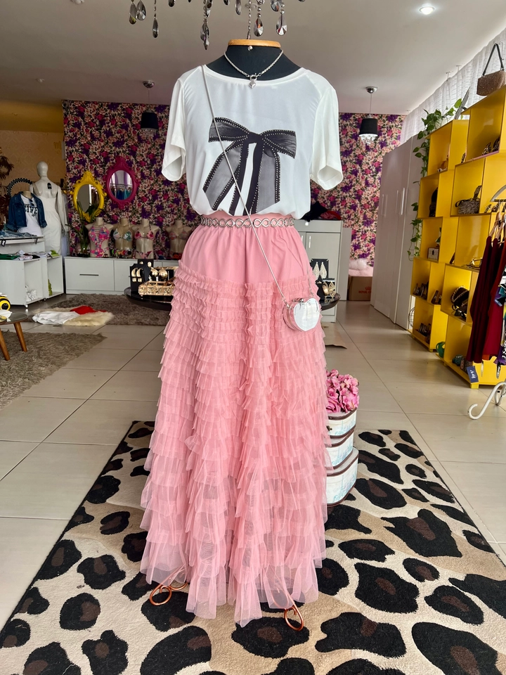 Saia tule camada  - 3