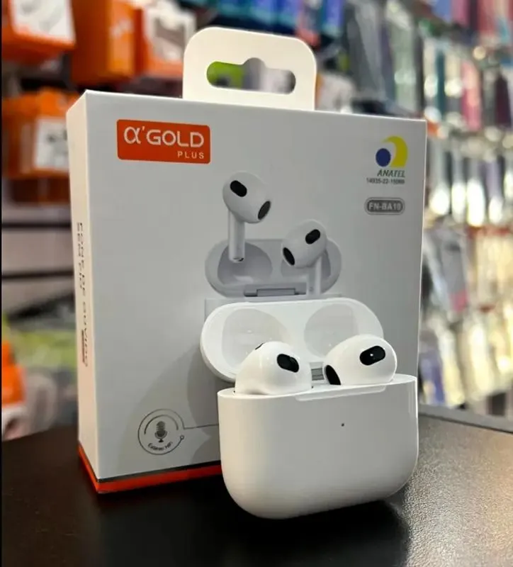 Fone de Ouvido Bluetooth A’Gold BA10 Premium - 1