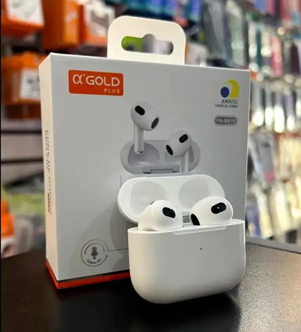 Fone de Ouvido Bluetooth A’Gold BA10 Premium