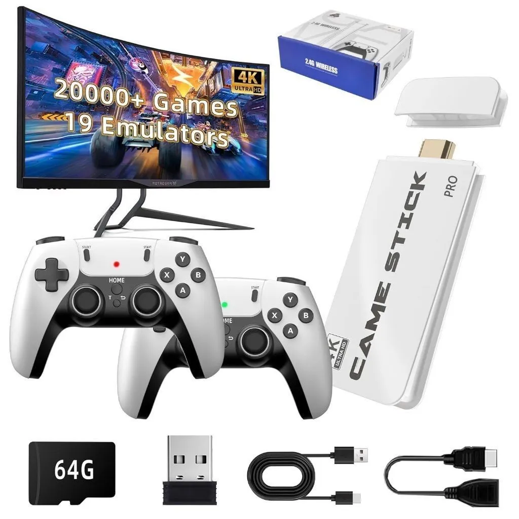 Console Vídeo Game Stick M15 Pro 4k  - 6