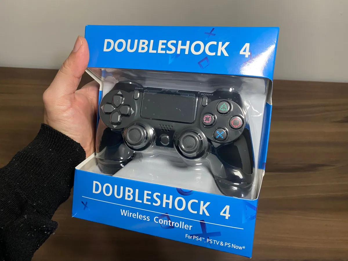 Controle Sem Fio Bluetooth para PS4, PC, Smart TV e Celular - 1