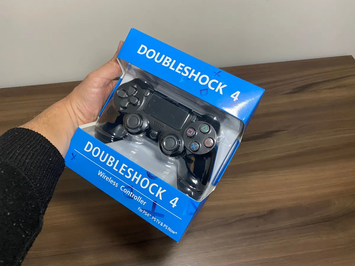 Controle Sem Fio Bluetooth para PS4, PC, Smart TV e Celular - 4