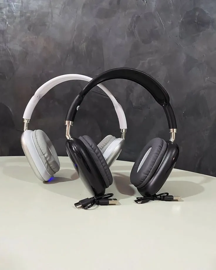 Fone de Ouvido Bluetooth P9 Max Sem Fio Over-Ear - 2