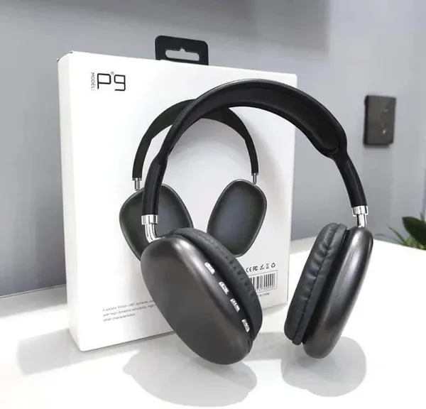 Fone de Ouvido Bluetooth P9 Max Sem Fio Over-Ear