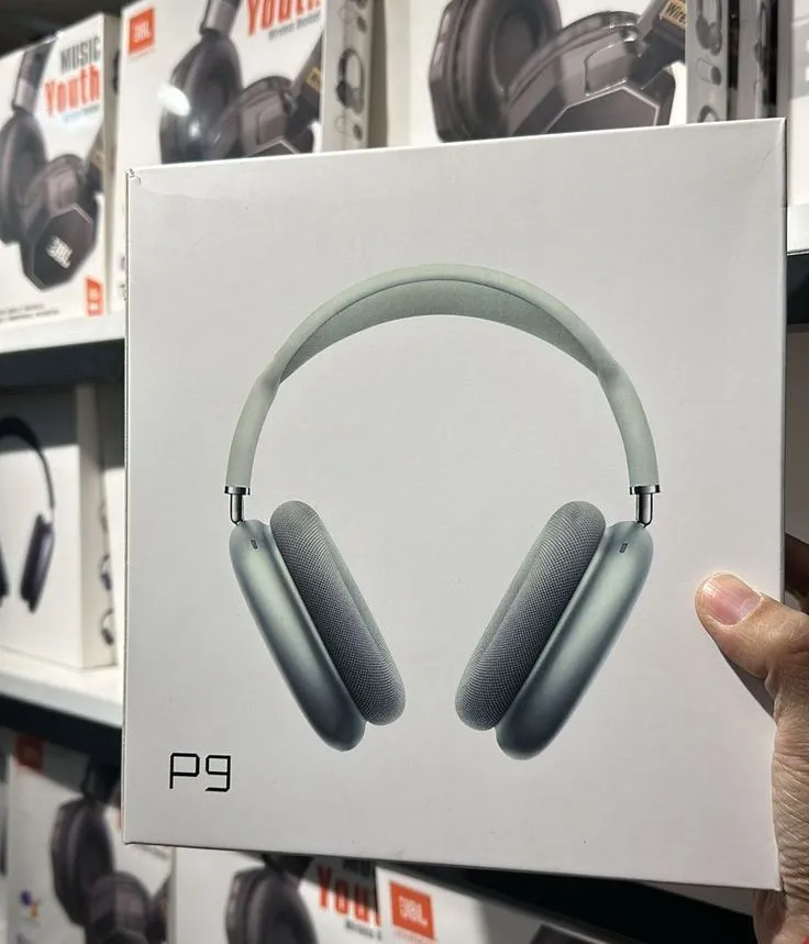 Fone de Ouvido Bluetooth P9 Max Sem Fio Over-Ear - 7