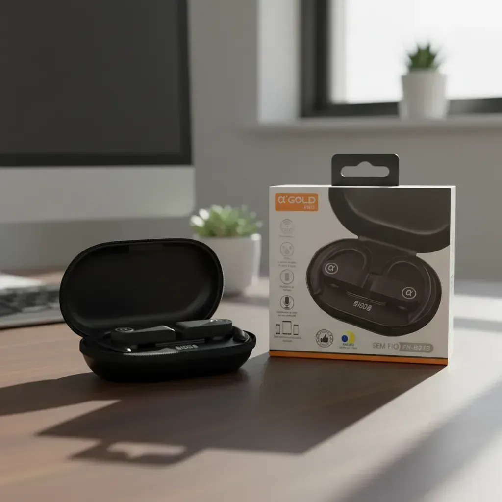 Fone Bluetooth Esportivo A' Gold  - 2