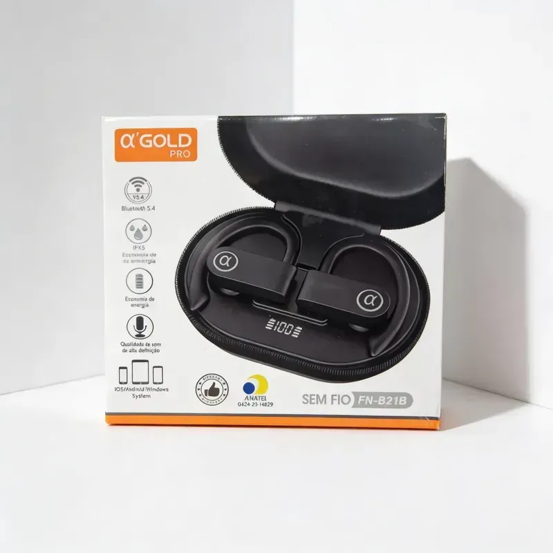 Fone Bluetooth Esportivo A' Gold  - 3