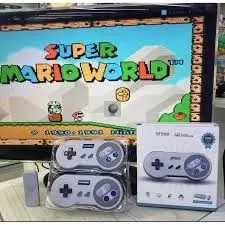 Video Game Retrô SF900 | 2400 Jogos Clássicos | 2 Controles Sem Fio - 1