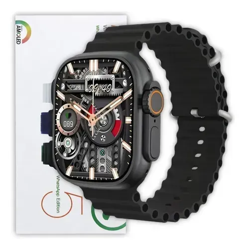 Smartwatch Microwear Ultra 5 Series 11 – GPS, ChatGPT e Chamadas Bluetooth - 1