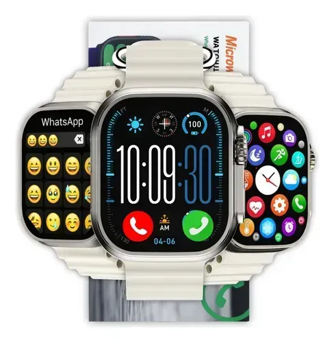 Smartwatch Microwear Ultra 5 Series 11 – GPS, ChatGPT e Chamadas Bluetooth - 2