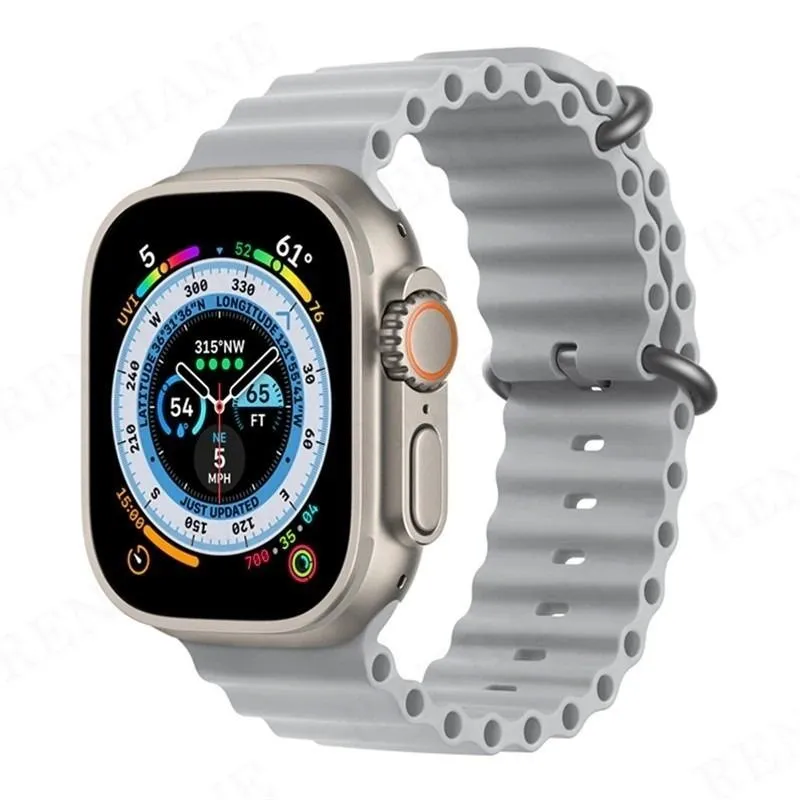 Pulseira Oceânica para Apple Watch e Smartwatches Compatíveis - 5