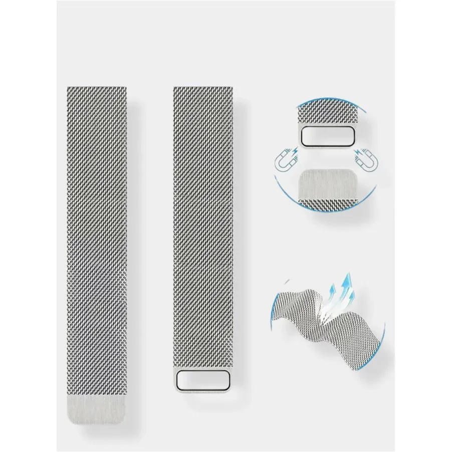 Pulseira Milanese Magnética em Aço Inoxidável para Apple Watch - 6