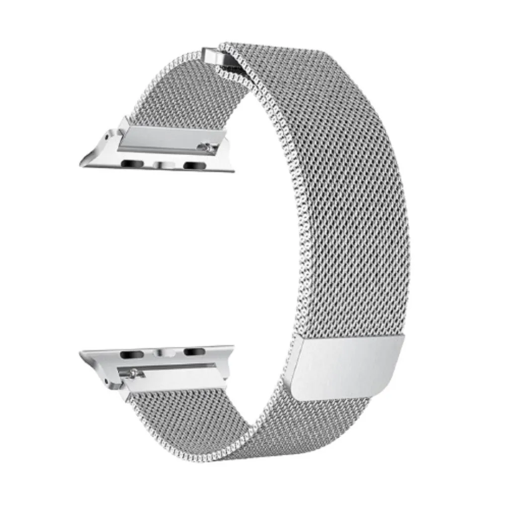 Pulseira Milanese Magnética em Aço Inoxidável para Apple Watch - 7