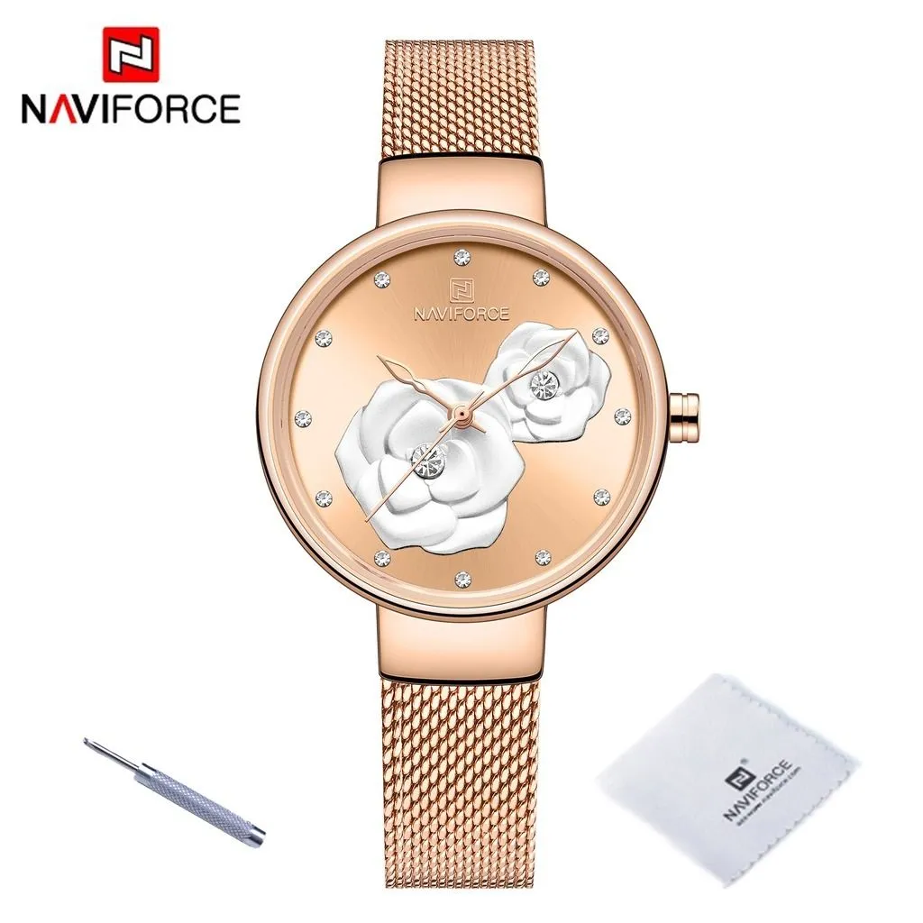 Relógio Feminino Naviforce 5013 Original - 3