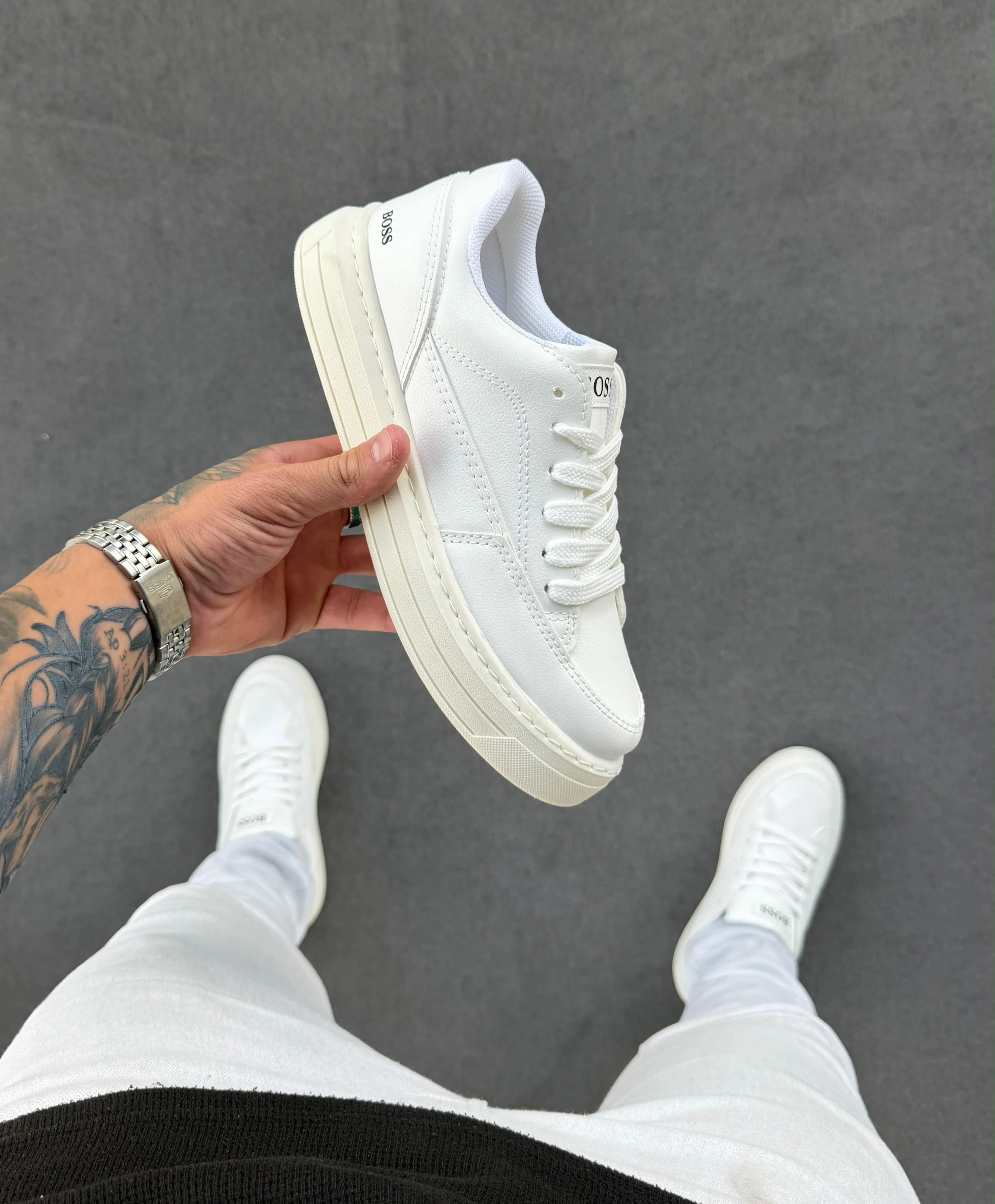 SAPATÊNIS HUGO BOSS BRANCO  - 2