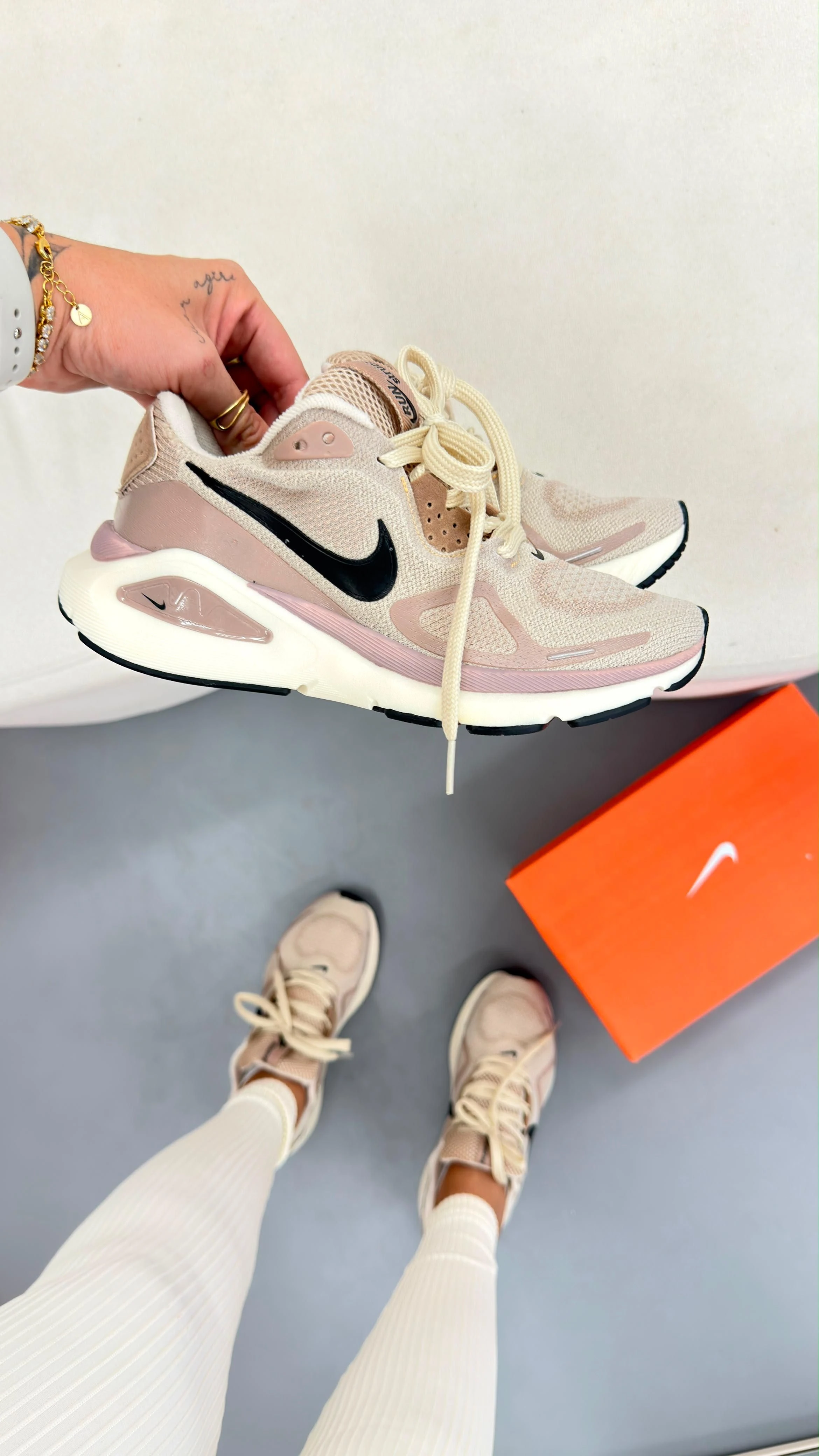 TÊNIS NIKE structure nude - 5