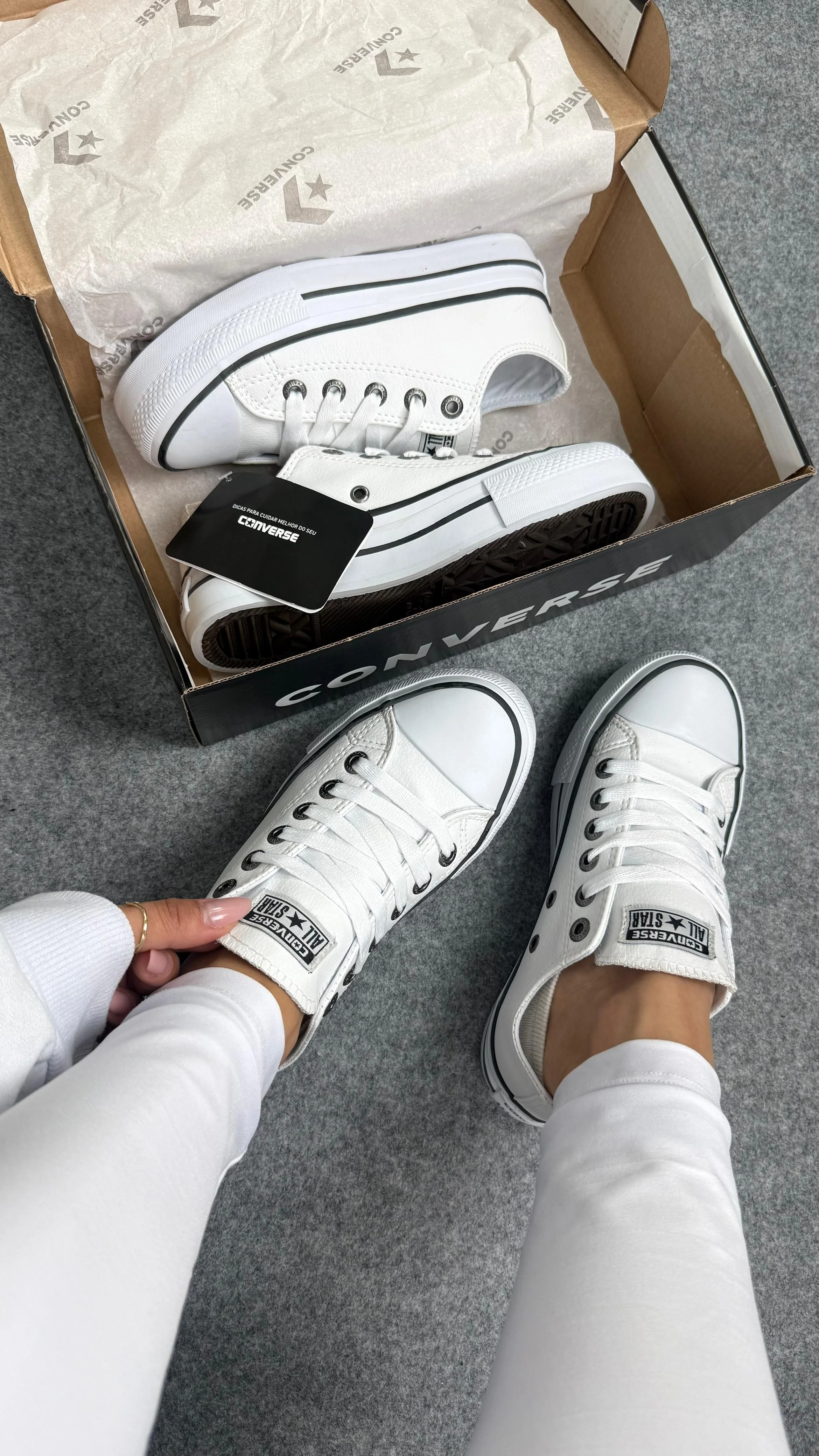TÊNIS ALL STAR PLATAFORMA BRANCO  - 4