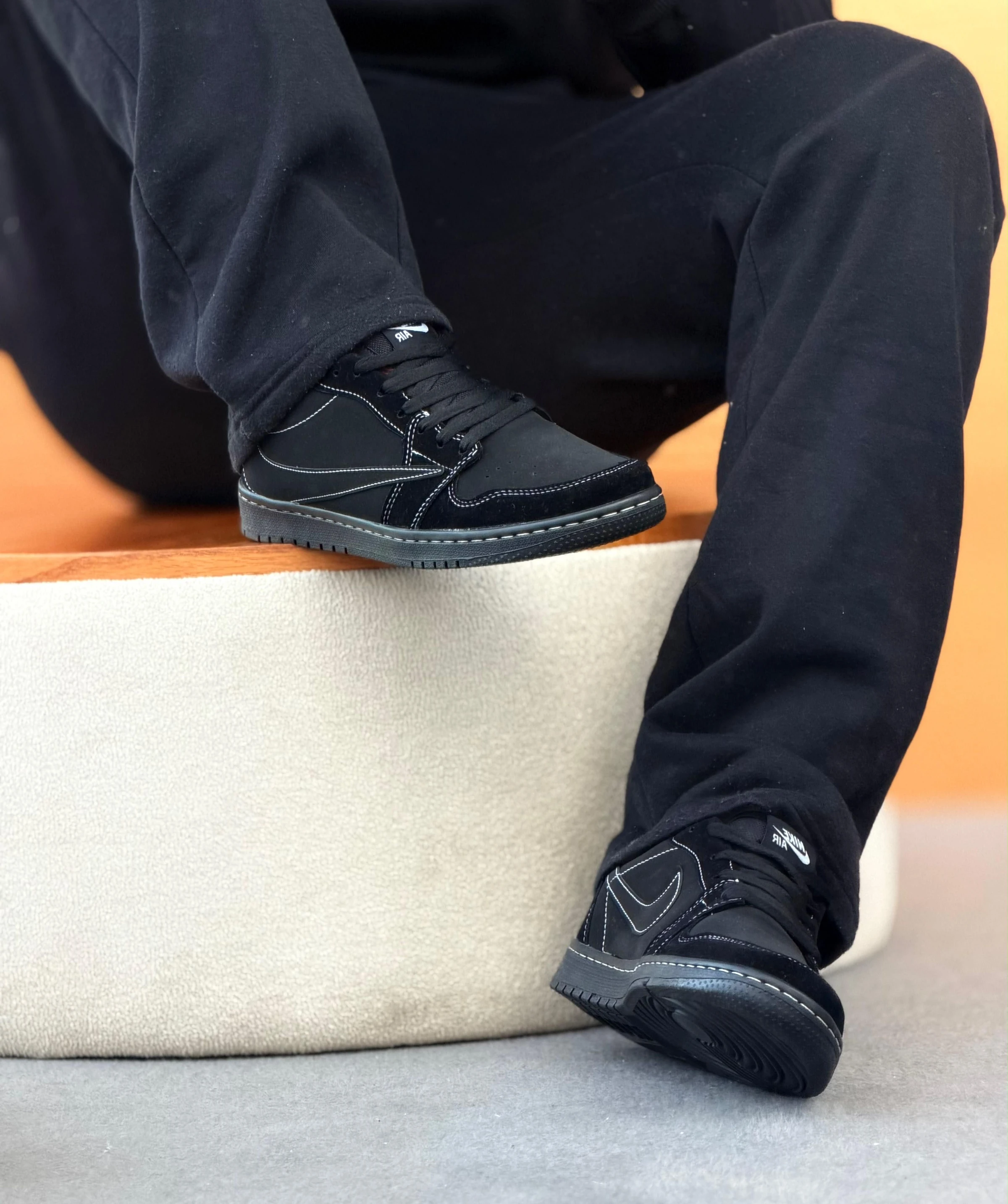 TÊNIS AIR JORDAN 1 low og scott x fragment  - 2