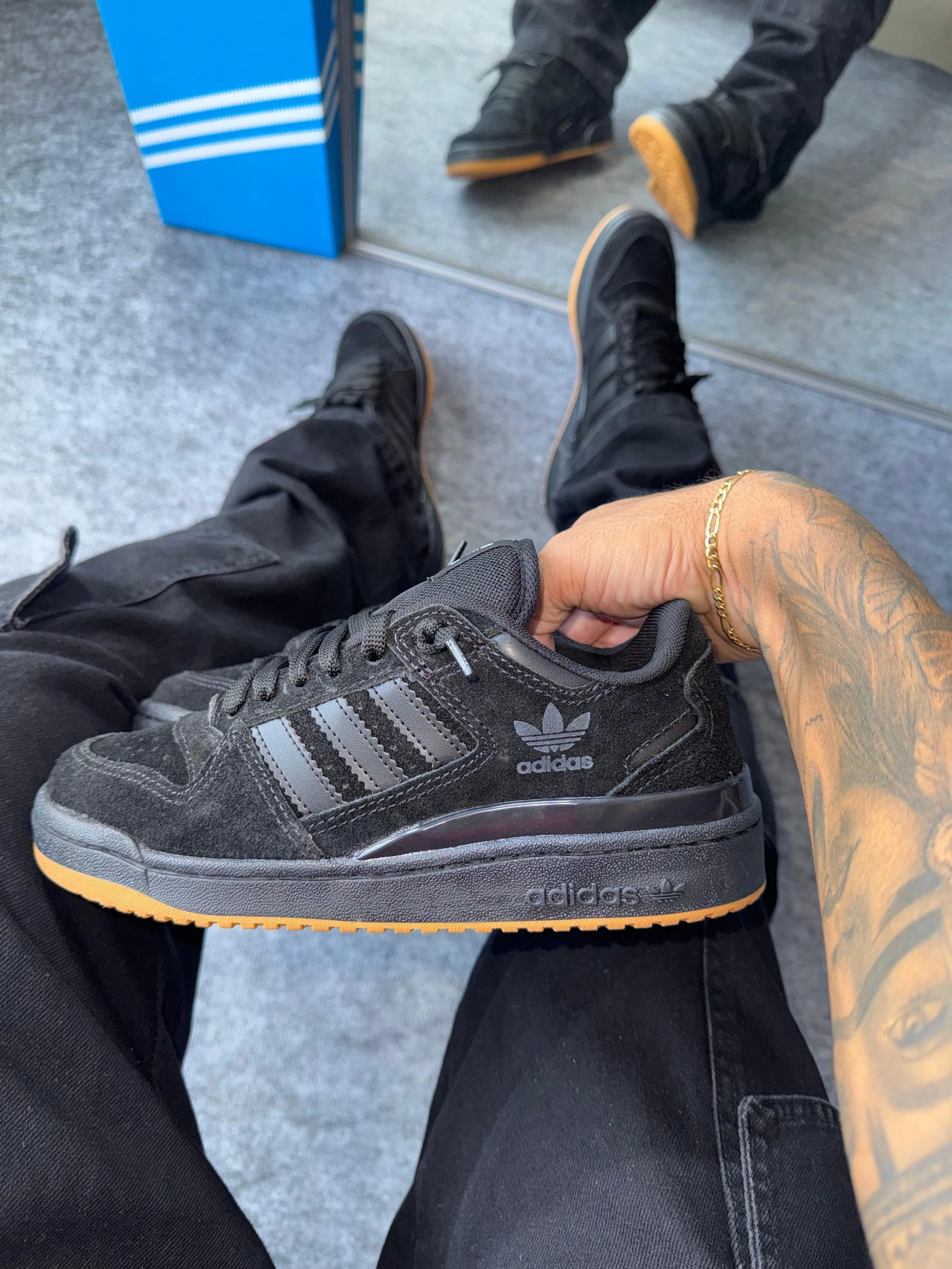 TÊNIS ADIDAS FÓRUM LOW 00s preto preto - 3
