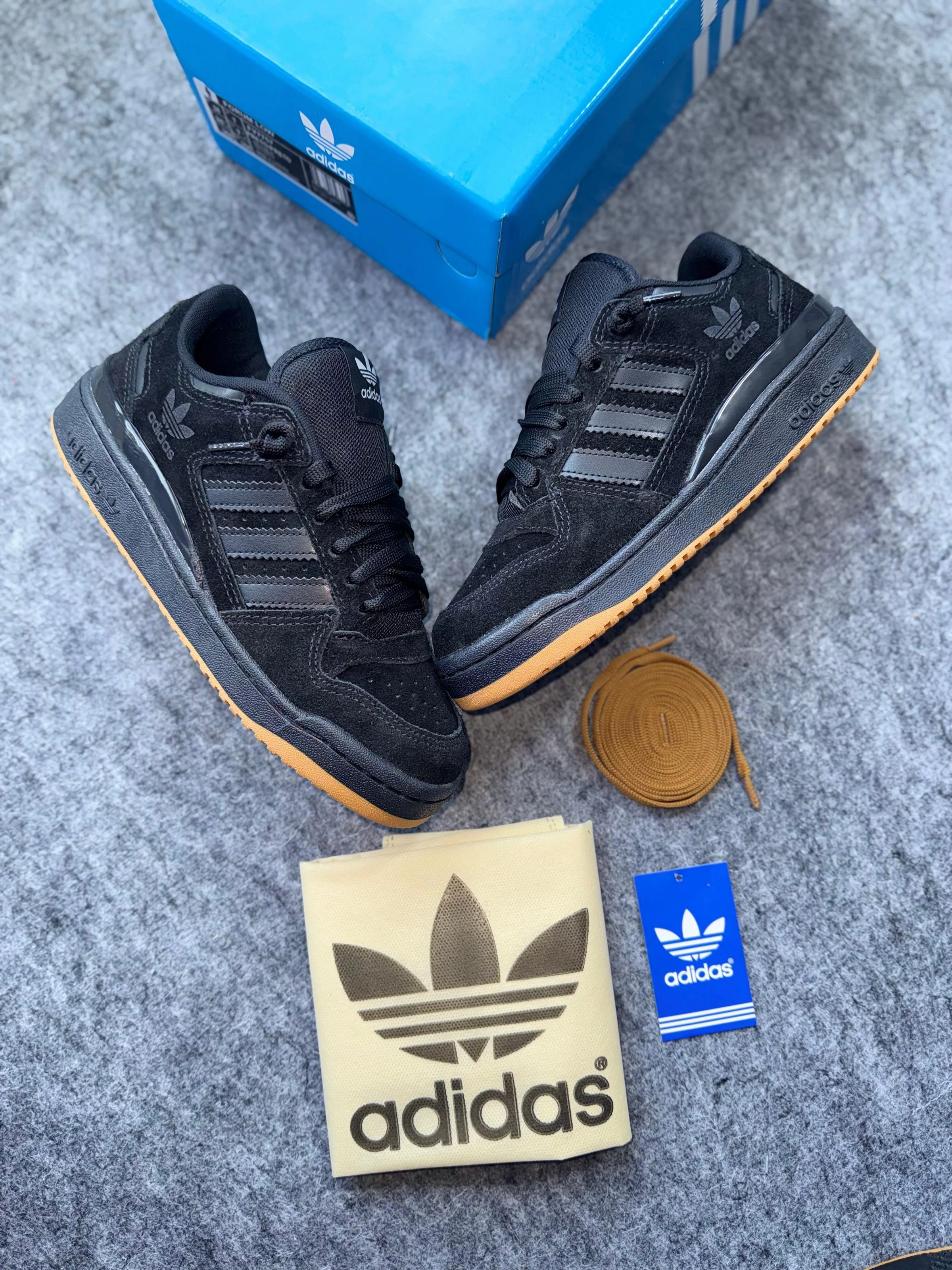 TÊNIS ADIDAS FÓRUM LOW 00s preto preto - 1