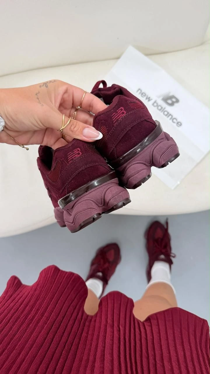 TÊNIS NEW BALANCE 9060 BORDÔ - 5