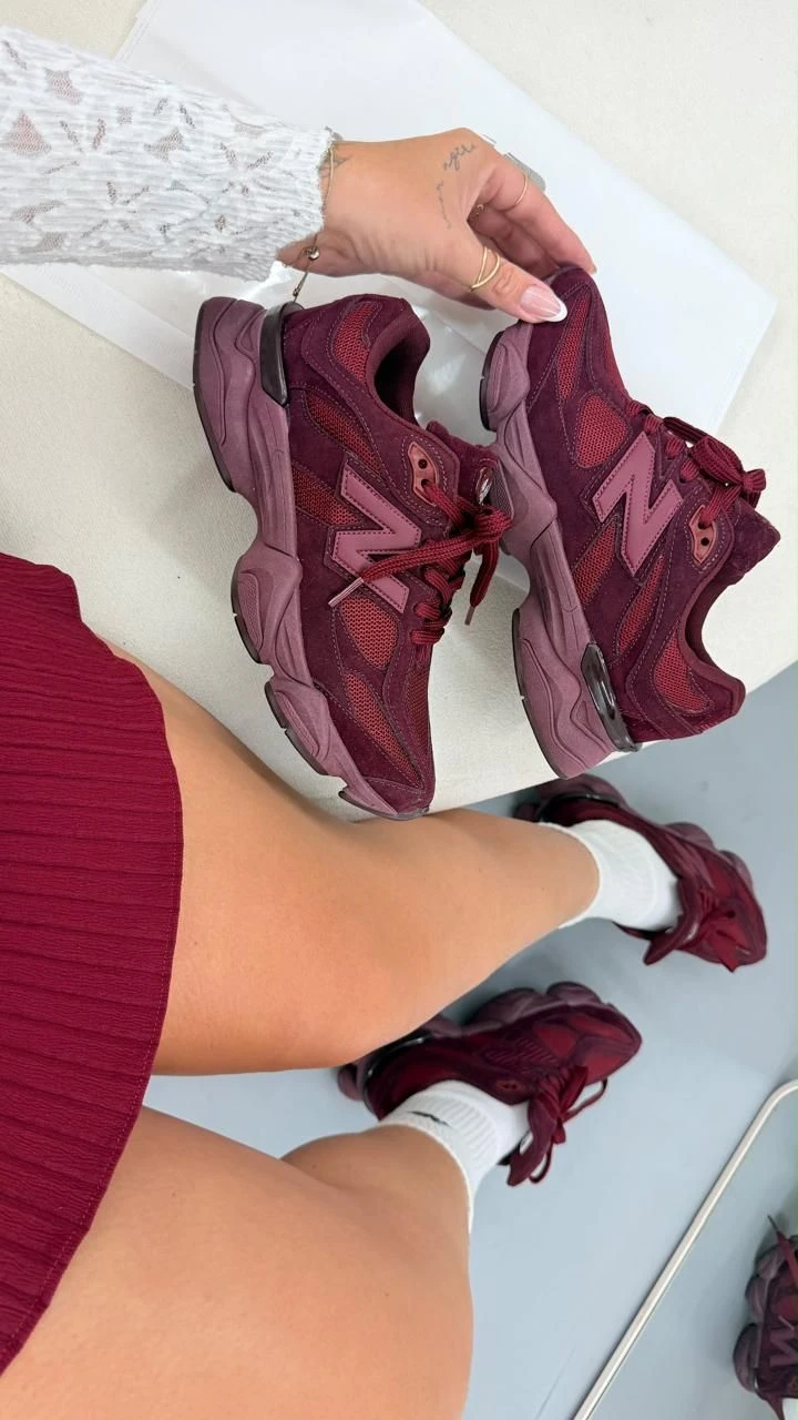 TÊNIS NEW BALANCE 9060 BORDÔ - 4