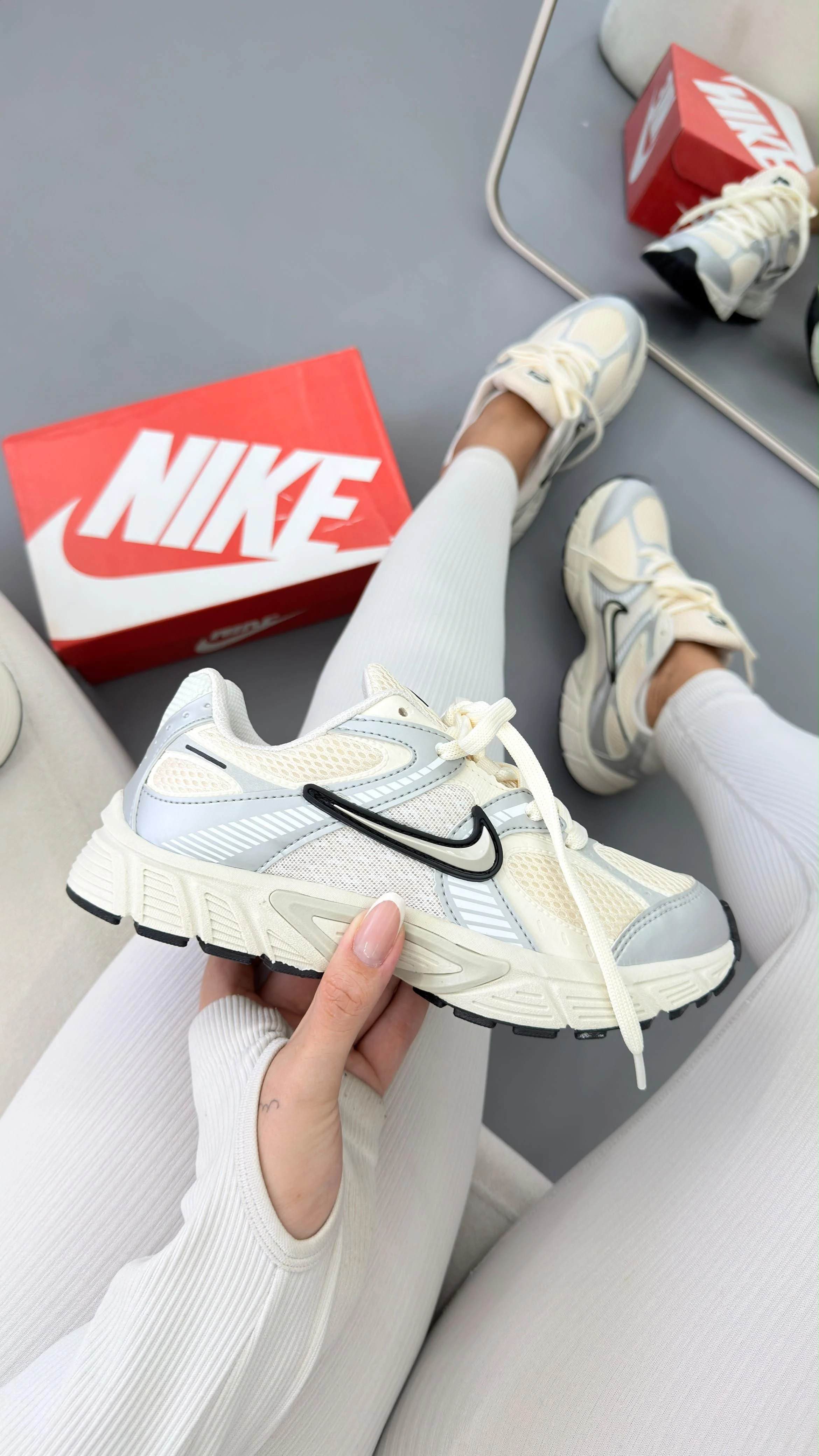 TÊNIS Nike V5 RNR - linha luxa OFF PRETO  - 5