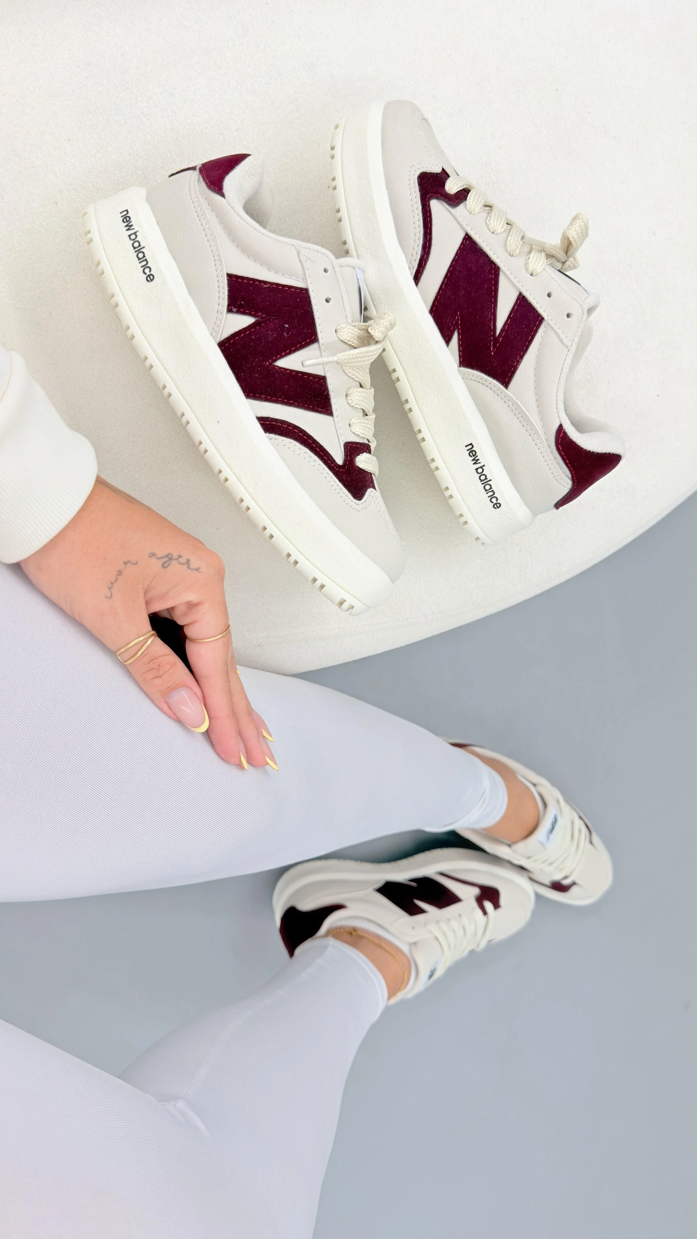 TÊNIS NEW BALANCE CT 303 off BORDÔ - 4