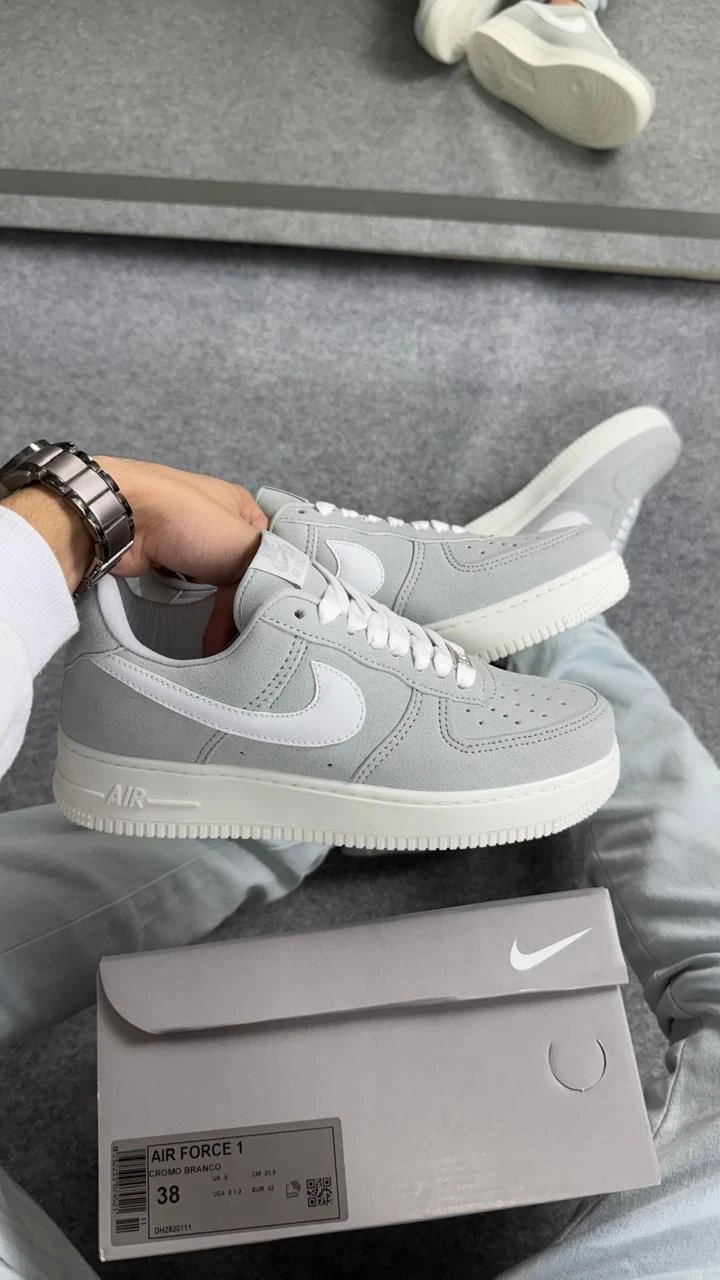 TÊNIS AIR FORCE CROMO BRANCO - 4