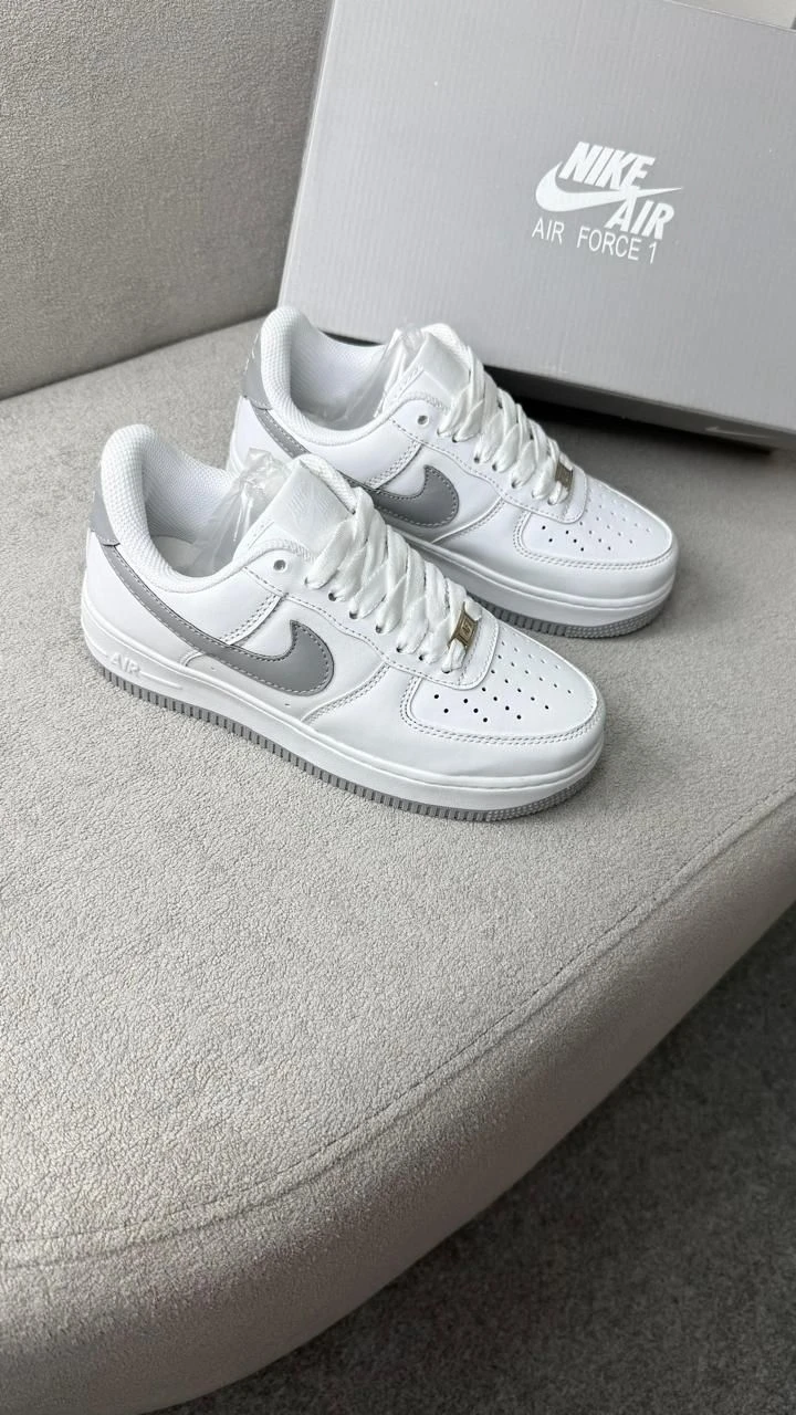 TÊNIS AIR FORCE BRANCO CINZA - 3