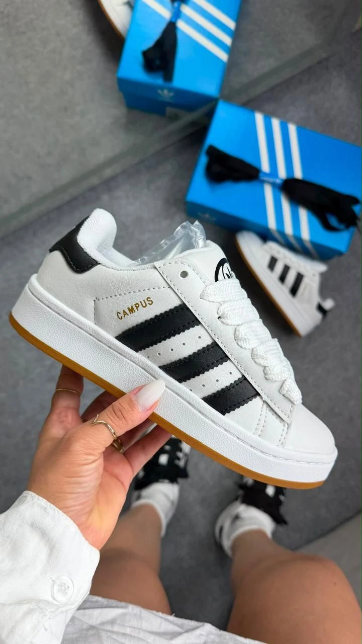 TENIS ADIDAS CAMPUS 00s BRANCO PRETO  - 4