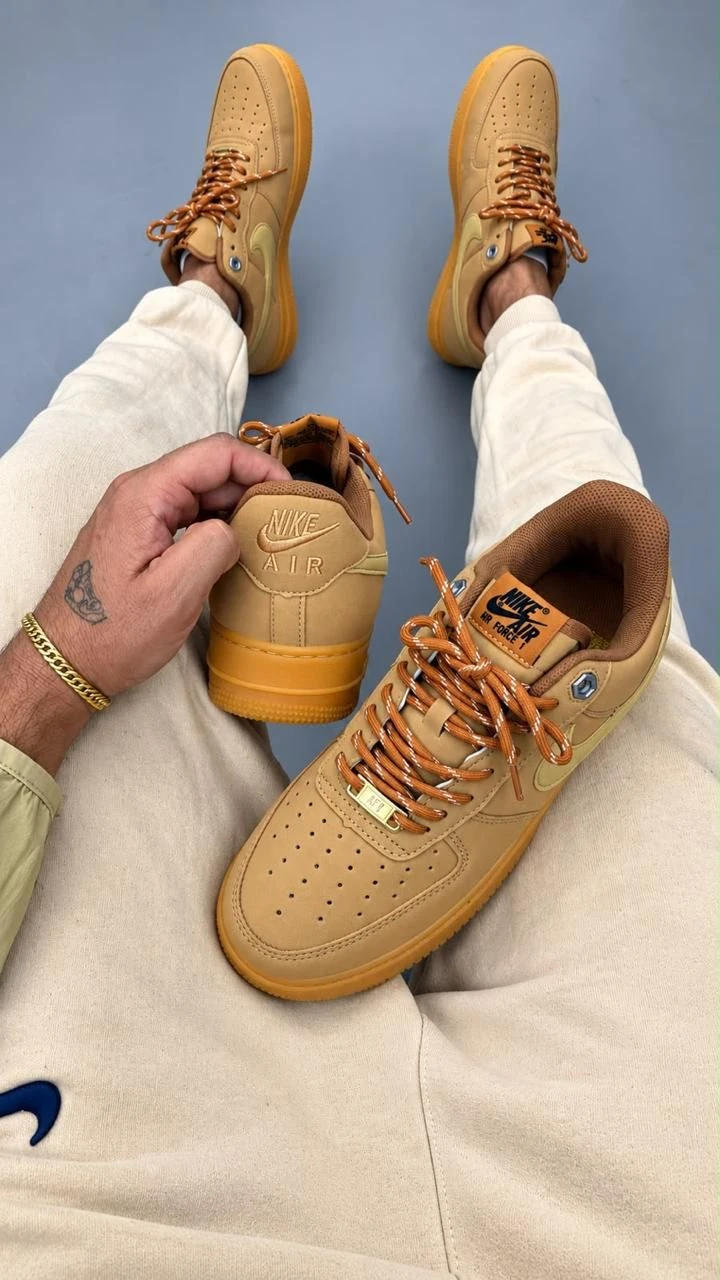 TÊNIS AIR FORCE ONE CARAMELO - 2