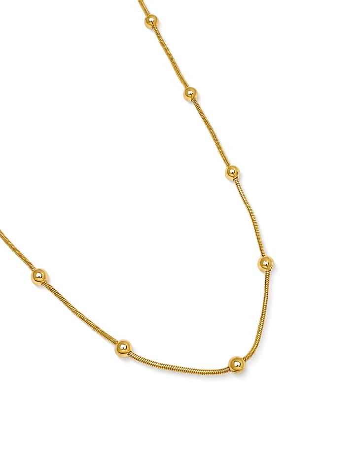 COLAR BOLINHAS - DOURADO - imagem 2