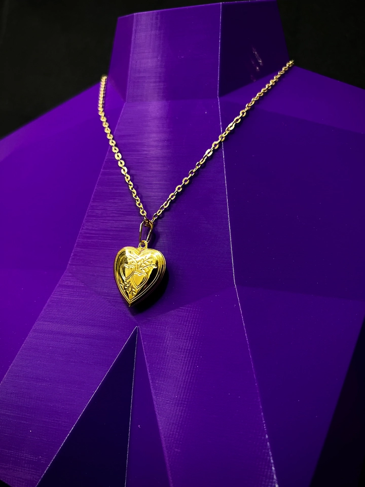 COLAR RELICÁRIO - DOURADO - imagem 2