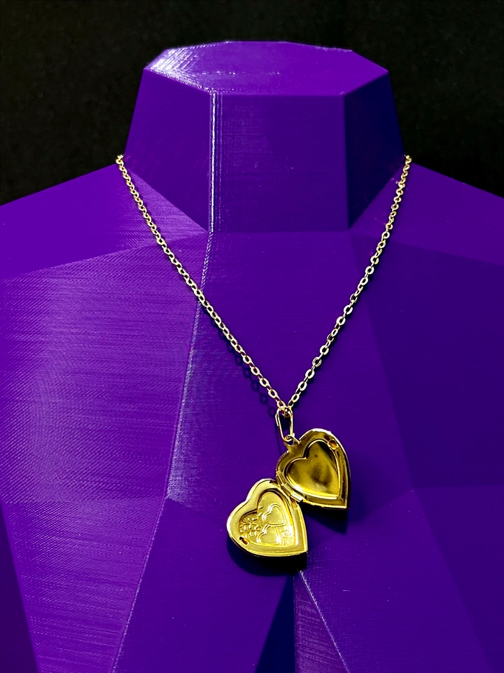 COLAR RELICÁRIO - DOURADO - imagem 3