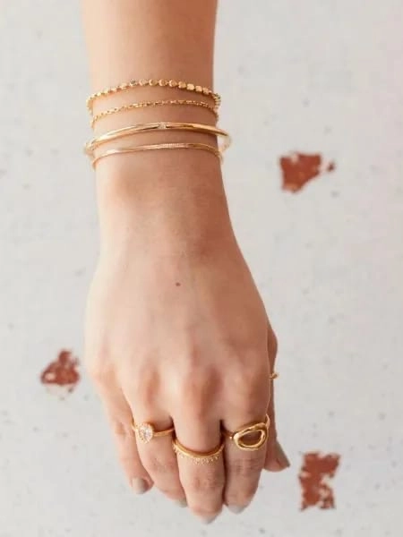 PULSEIRA FITA LUCY - DOURADO - 2