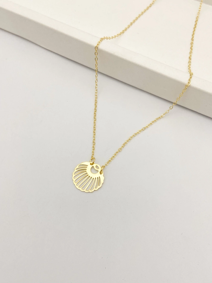 COLAR CONCHA - DOURADO