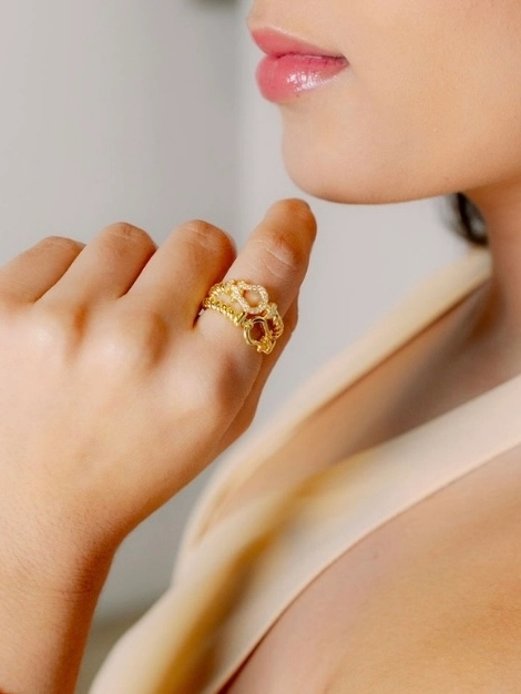 ANEL STORM - DOURADO - 2